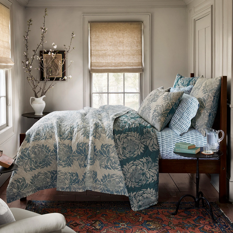 John Robshaw Textiles at Fig Linens and Home - Bedding, Throw Pillows, Table Linens and Decor