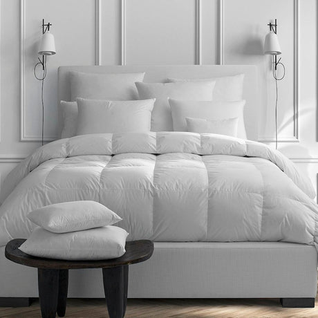 Matouk Down Comforters at Fig Linens and Home - Valletto, Chalet Comforter, Montreux, Edelweiss Eiderdown and Libero Down Alternative