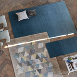 Padua Azure Rug - Designers Guild Floor Rugs - Wool