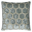 Manipur Silver Decorative Pillow by Designers Guild