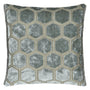 Manipur Silver Decorative Pillow by Designers Guild