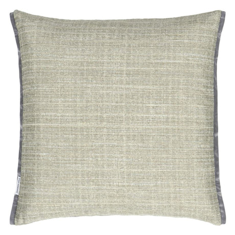 Fig Linens - Designers Guild Manipur Midnight Pillow - Back