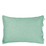 Chenevard Eau De Nil & Celadon Standard Sham - Front View