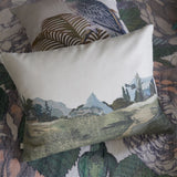 Birds of a Feather Parchment Decorative Pillow