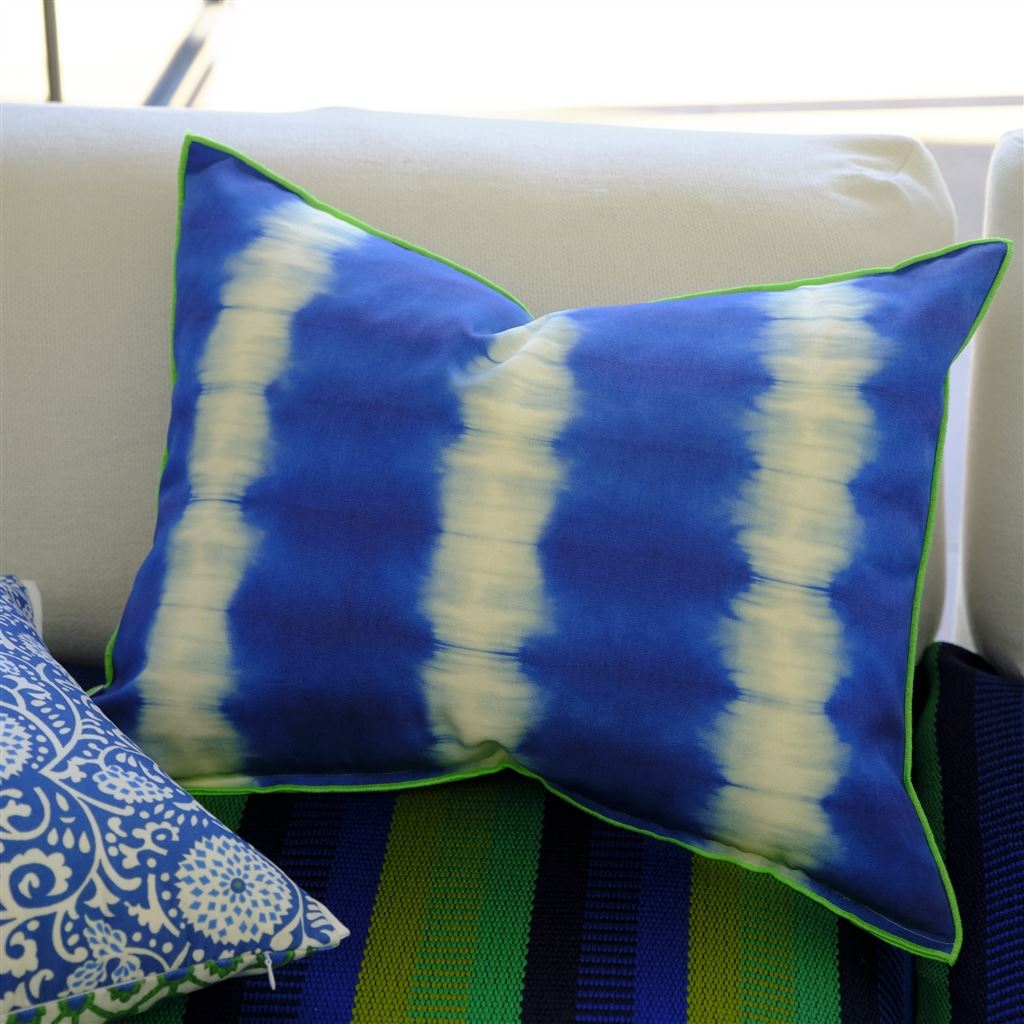 Outdoor Odisha Cobalt Cushion