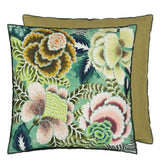 Rose de Damas - Jade - Cushion - 22" X 22"