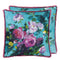 Bouquet de Roses - Turquoise - Cushion - 20" x 20"