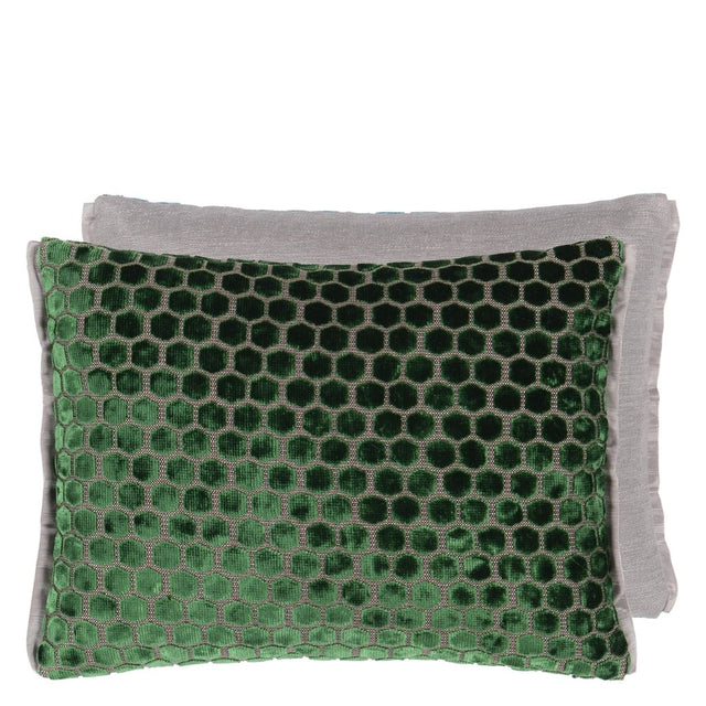 Jabot - Emerald - Cushion - 12" X 16"