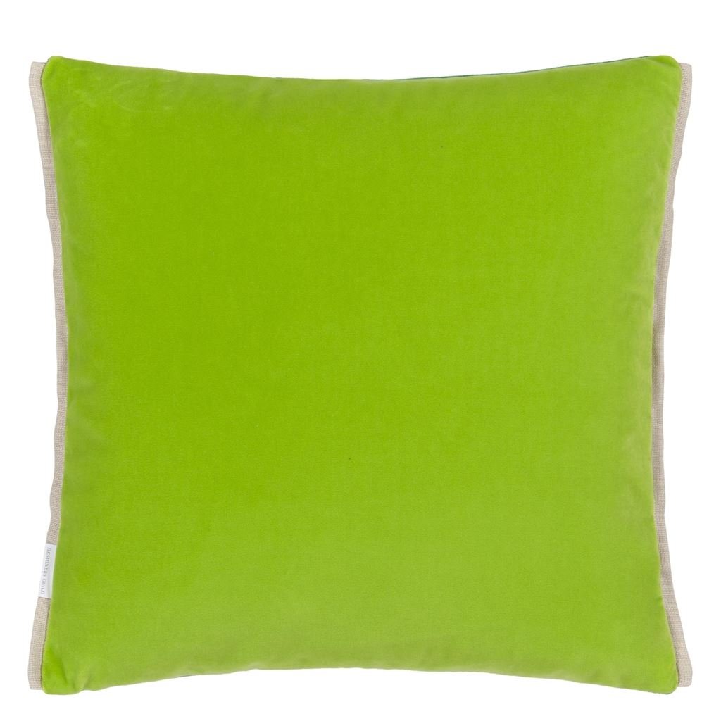 Varese - Viridian & Apple - Cushion - 17" x 17"