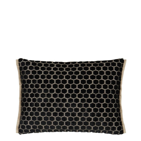 Jabot - Noir - Cushion - 12" X 16"