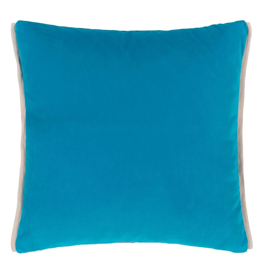 Varese - Azure & Teal - Cushion - 17" x 17"