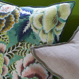 Rose de Damas - Jade - Cushion - 22" X 22"