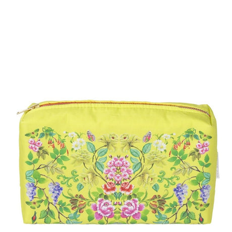 Designers Guild Eleonora Alchemilla Medium Toiletry Bag at Fig Linens and Home - 3