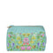 Designers Guild Eleonora Aqua  Small Toiletry Bag at Fig Linens and Home - 14