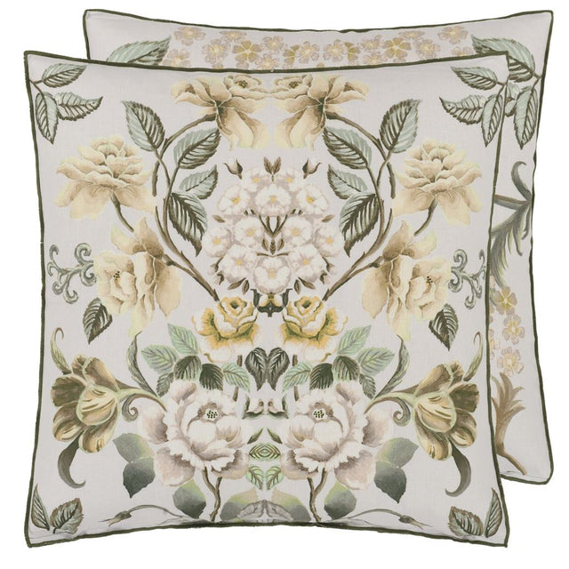 Eleonora Linen - Cameo - Cushion - 22" X 22"