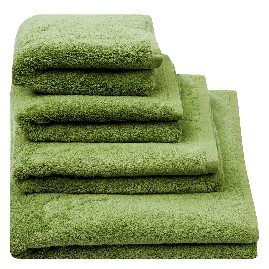 Designers Guild Loweswater Fern Towels at Fig Linens and Home - 2