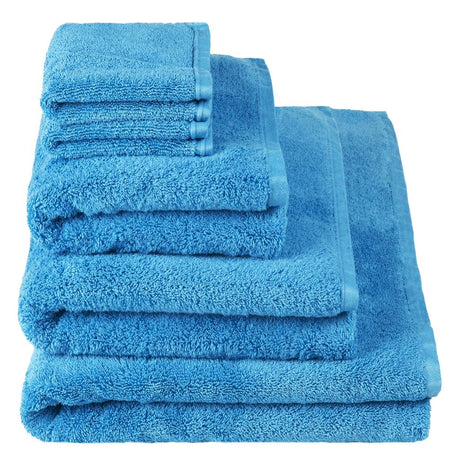 Designers Guild Loweswater Cobalt Towels at Fig Linens and Home - 1