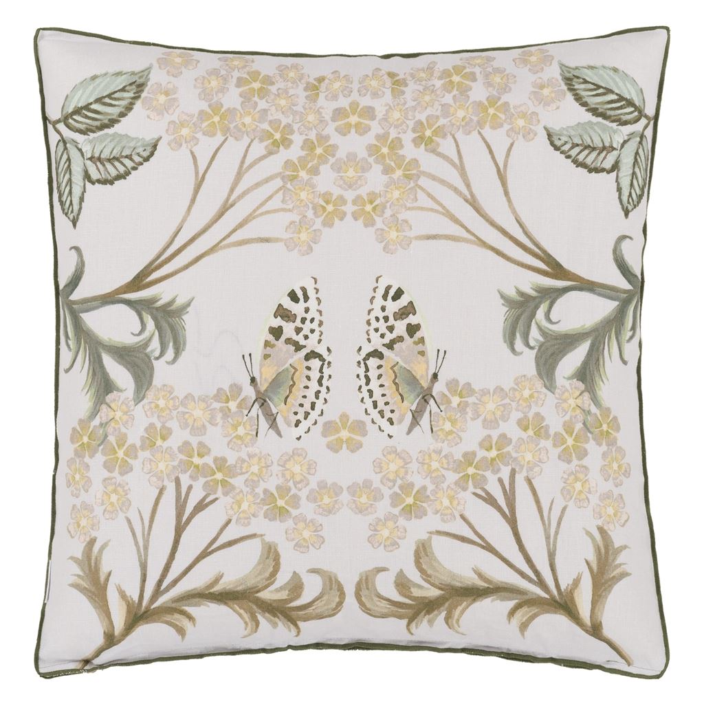 Eleonora Linen - Cameo - Cushion - 22" X 22"