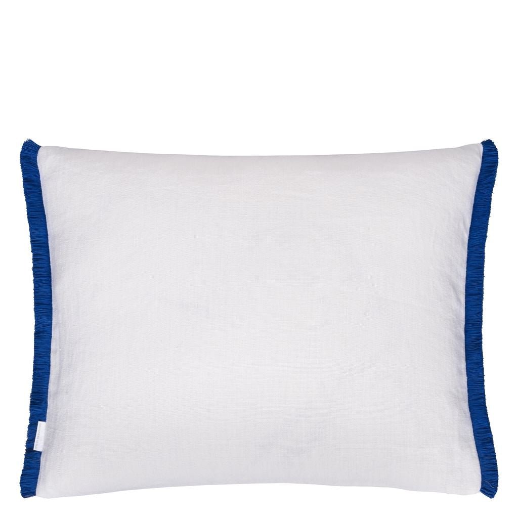 Isabella Embroidered - Cobalt - Cushion - 18" X 24"