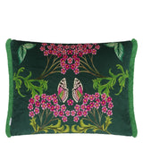 Eleonora Velours Viridian Cushion