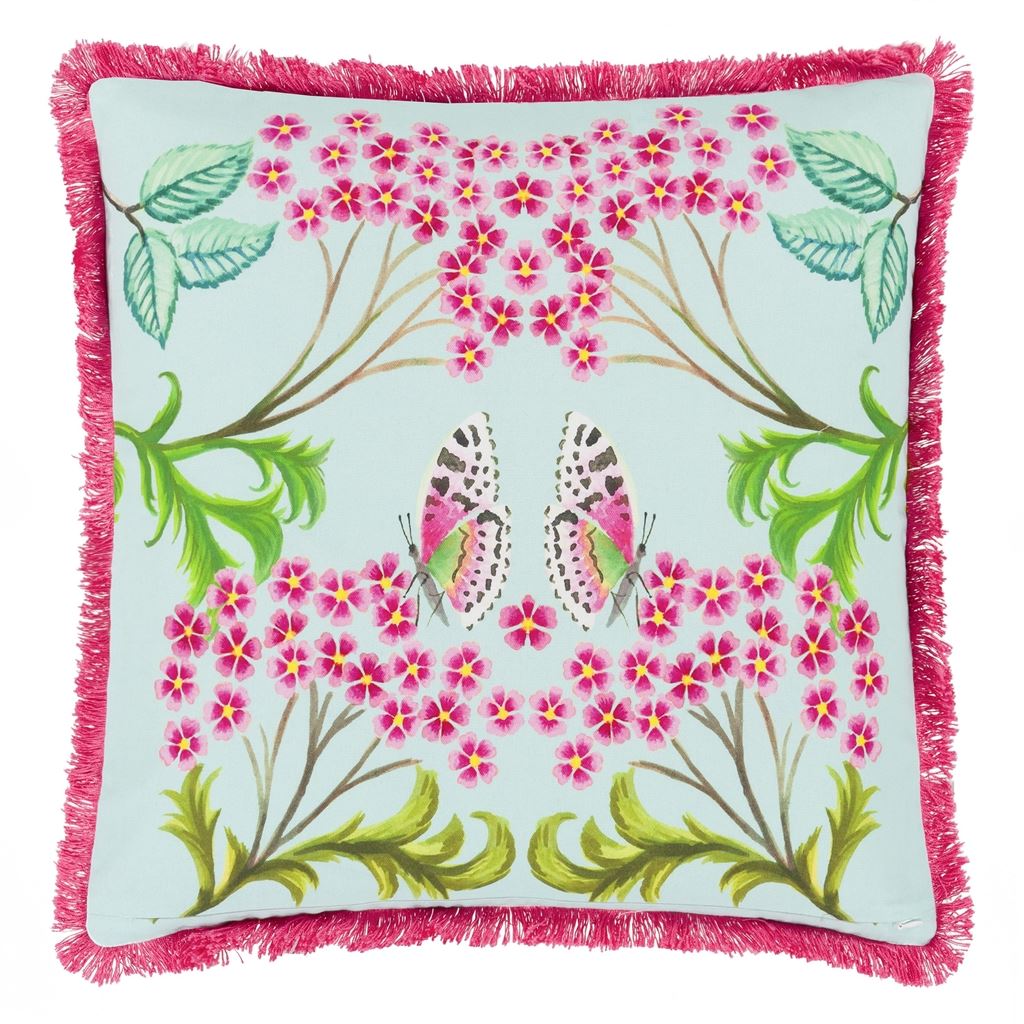 Eleonora Embroidered - Alchemilla - Cushion - 22" X 22"