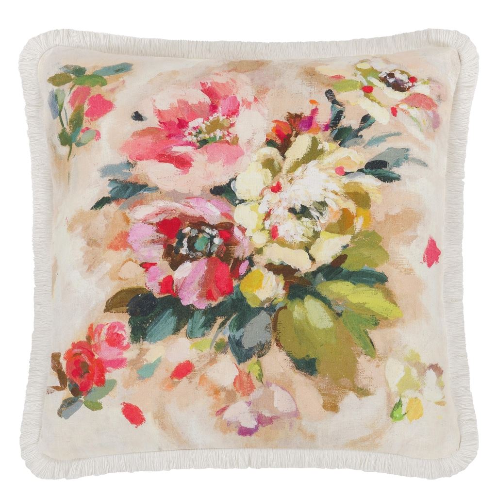 Giardino di Rose - Nasturtium - Cushion - 20" x 20"