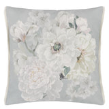 Fleur Blanche - Platinum - Cushion - 20" x 20"