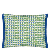 Jaal - Emerald - Outdoor Cushion - 18" X 24"