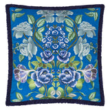 Eleonora Embroidered - Cobalt - Cushion - 22" X 22"