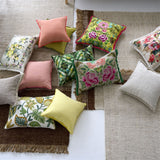 Foglia Decorativa Embroidered Moss Cushion