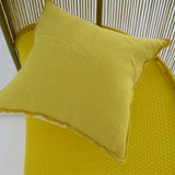 Brera Lino - Mimosa & Primrose - Cushion - 17" x 17"