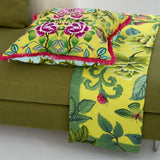 Eleonora Embroidered - Alchemilla - Cushion - 22" X 22"