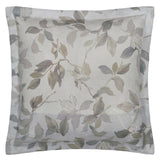 Euro Sham Back - Designers Guild Fleurs Blanche Platinum 100% Linen Bedding