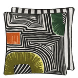 Christian Lacroix En Allant Aux Baux Cypres Cushion at Fig Linens and Home - 9