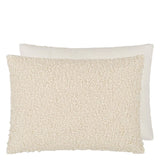 Designers Guild Swaledale Chalk Boucle Cushion at Fig Linens and Home - 15