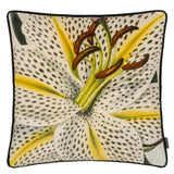 Christian Lacroix Flowered Craie Cushion at Fig Linens and Home - 11