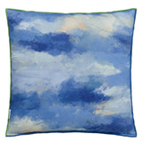 Designers Guild Matsu Cobalt Cotton Cushion at Fig Linens and Home - 11