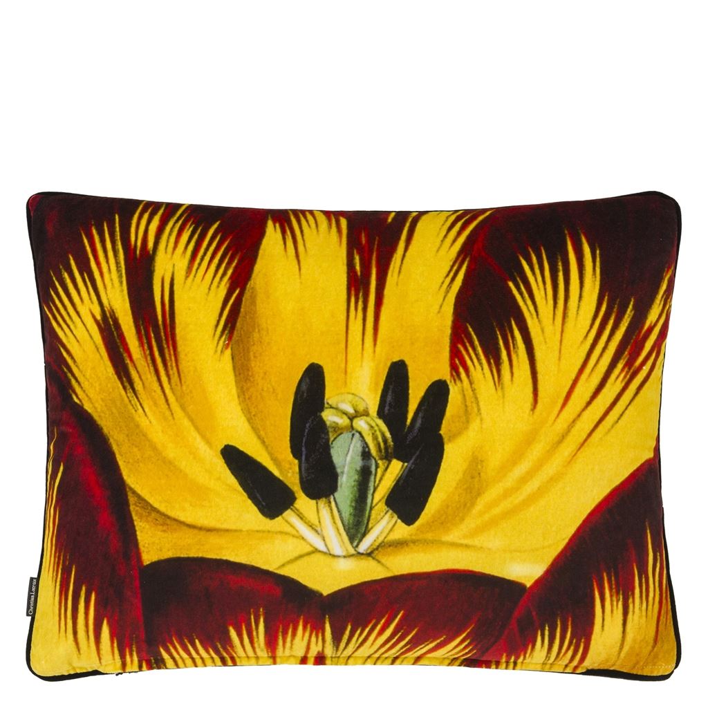 Christian Lacroix Eclosion Agate Cushion at Fig Linens and Home - 3