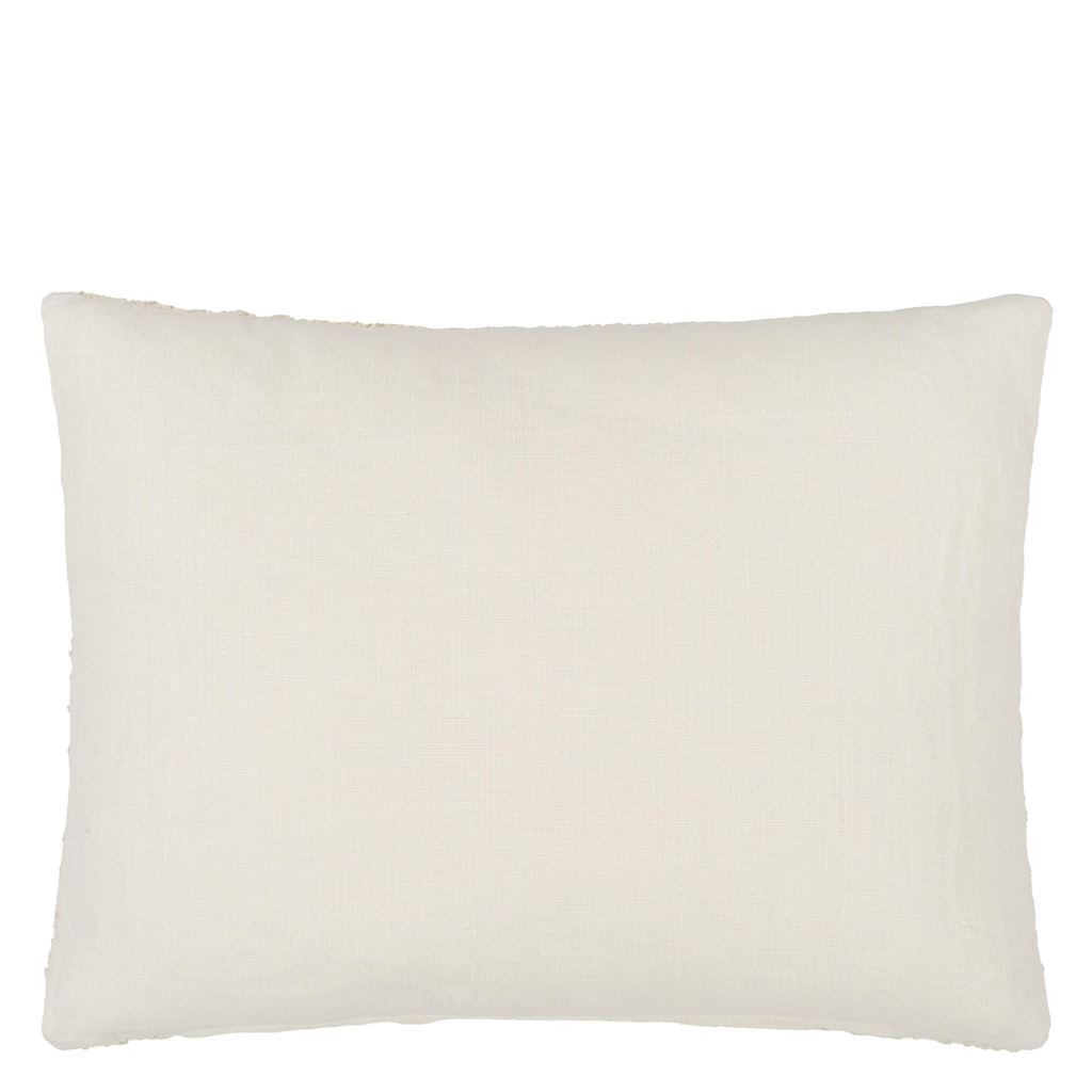 Designers Guild Swaledale Chalk Boucle Cushion at Fig Linens and Home - 5