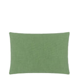 Designers Guild Kushime Emerald Cotton Cushion at Fig Linens and Home - 9