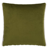 Designers Guild Marquise Fern Velvet Cushion at Fig Linens and Home - 1