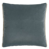 Designers Guild Marquise Graphite Velvet Cushion at Fig Linens and Home - 7