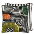 Christian Lacroix En Allant Aux Baux Cypres Cushion at Fig Linens and Home - 8