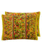 Designers Guild Sanzai Persimmon Velvet Cushion at Fig Linens and Home - 8