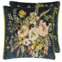 Designers Guild Margaretta Velours Noir Cushion at Fig Linens and Home - 13