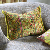 Designers Guild Sanzai Persimmon Velvet Cushion at Fig Linens and Home - 11