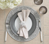 Matrix Placemat in Gray Set of 2 by Kim Seybert