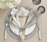 Matrix Placemat in Gray Set of 2 by Kim Seybert