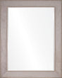 Grey Hide & Silver Nailhead Mirror by Mirror Image Home | Fig Linens