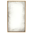 Mirror Image Home - Rustic Gold Leaf Antiqued Floated Mirror | Fig Linens